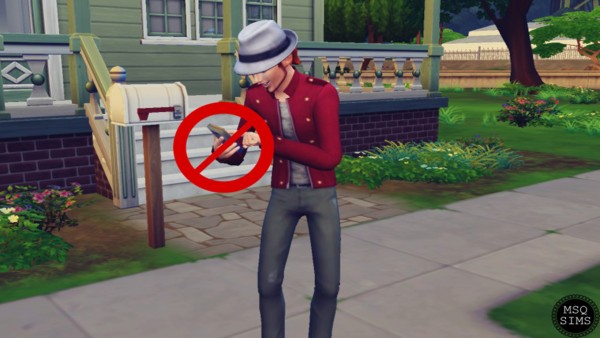  Mod The Sims: No Autonomous Play Games by Phone by MSQSIMS