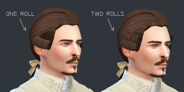  History Lovers Sims Blog: King of Frace hair retextured