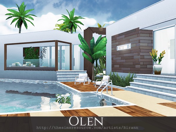  The Sims Resource: Olen house by Rirann