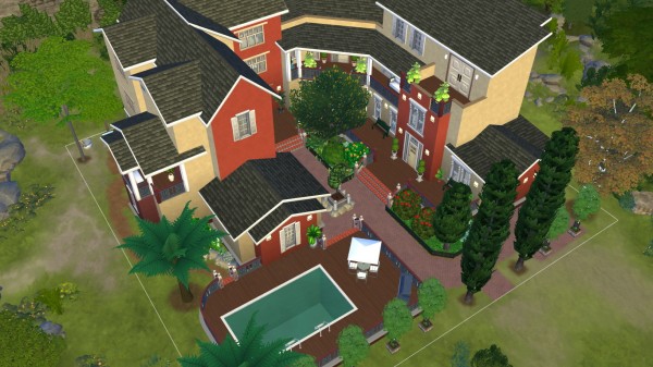  Mod The Sims: Windenburgs island mansion by iSandor