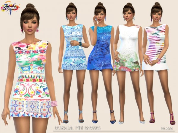  The Sims Resource: Mini dresses by Paogae