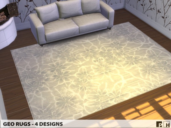  The Sims Resource: Geo Rugs by Pinkfizzzzz