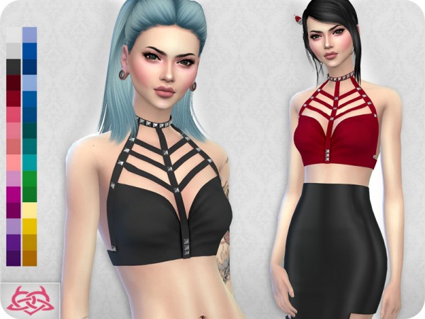  The Sims Resource: Anabel top by Colores Urbanos