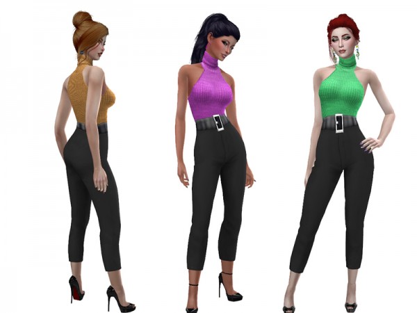  The Sims Resource: Rock and roll 2 outfit by Simalicious