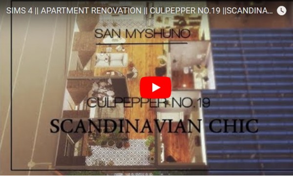  Ideassims4 art: Apartment renovation culpepper 19   Scandinavian chic