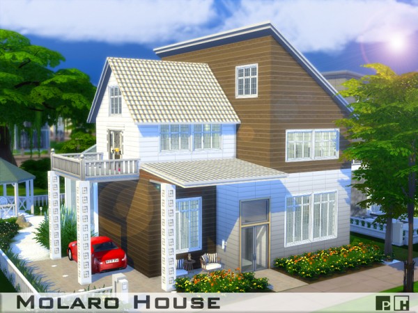  The Sims Resource: Molaro House by Pinkfizzzzz