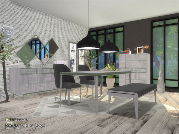  The Sims Resource: Natura Diningroom by ArtVitalex
