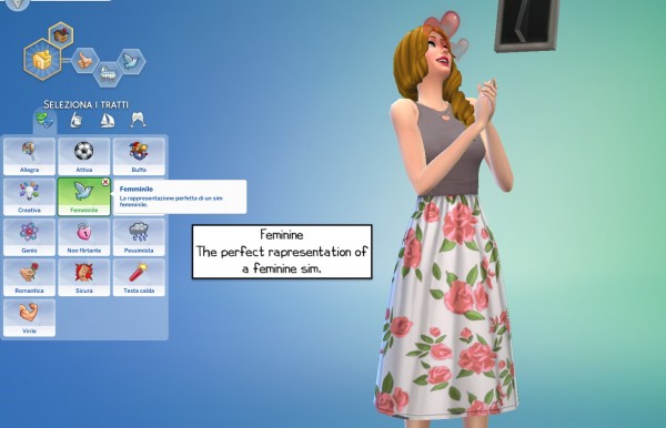  Mod The Sims: Feminine and Manly Traits by Daleko
