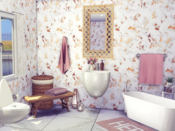  The Sims Resource: Marble Walls 2 by Sooky