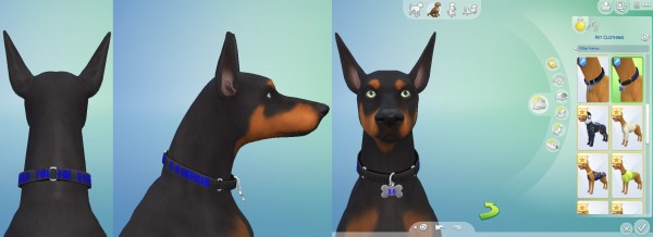  Mod The Sims: K 9 Officer Vest and Collar by EmilitaRabbit