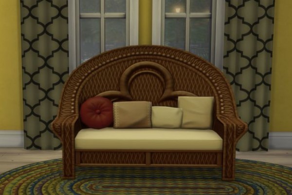  Blackys Sims 4 Zoo: MH Loveseat by ChiLLi
