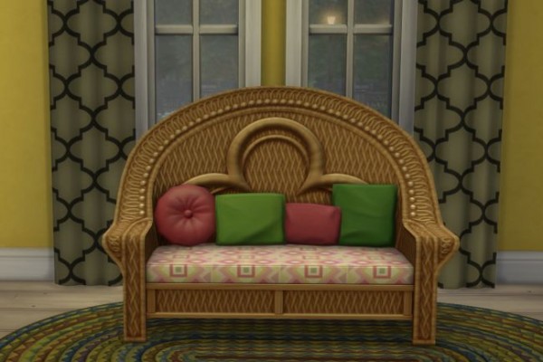  Blackys Sims 4 Zoo: MH Loveseat by ChiLLi