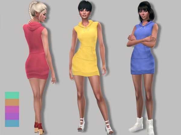  The Sims Resource: Serena dress by Simalicious