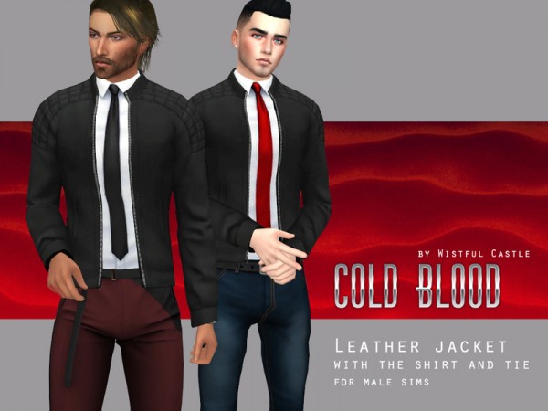  The Sims Resource: Cold blood top by WistfulCastle