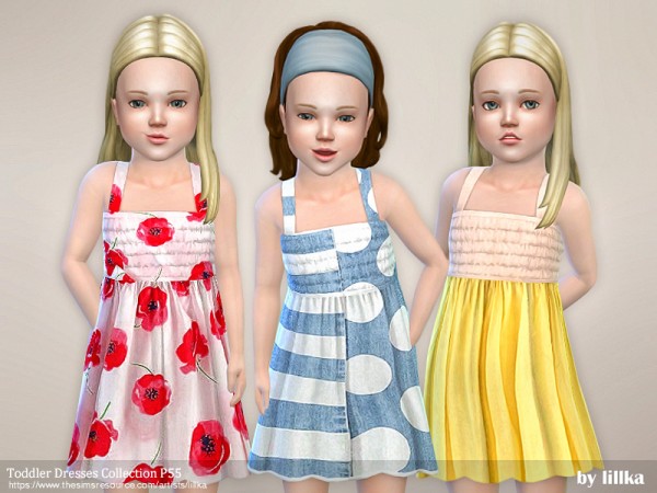  The Sims Resource: Toddler Dresses Collection P55 by lillka