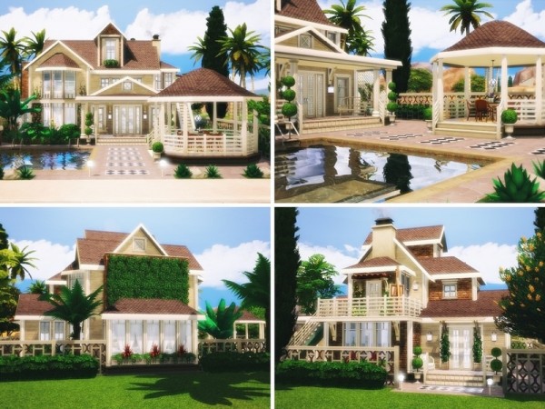  The Sims Resource: Sunshine house by MychQQQ
