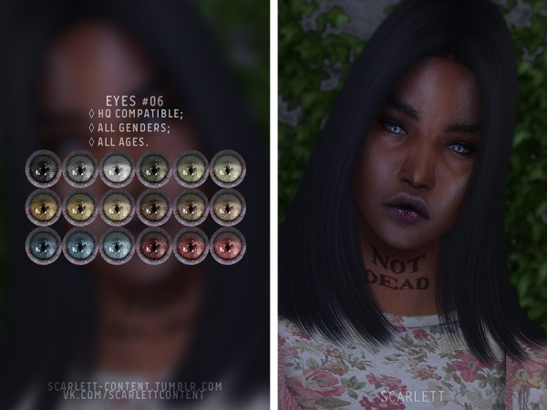  The Sims Resource: Eyes 06 by Scarlett content