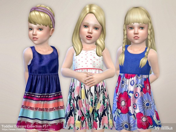  The Sims Resource: Toddler Dresses Collection P57 by lillka