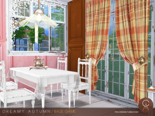 The Sims Resource: Dreamy Autumn house by Pralinesims • Sims 4 Downloads