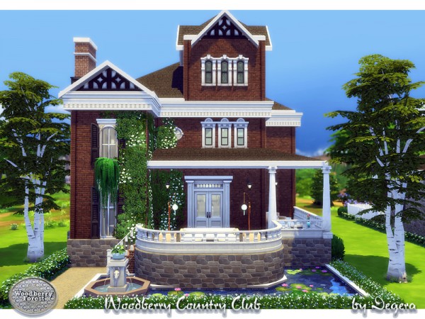  The Sims Resource: Woodberry Country Club by Degera