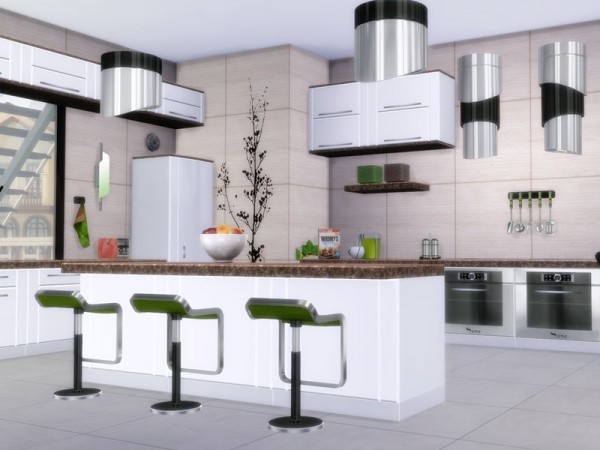  The Sims Resource: Oasis Modern House 2 by MychQQQ