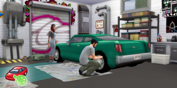  Mod The Sims: Auto Service career by YouLie