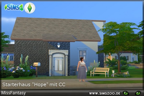  Blackys Sims 4 Zoo: Starter house Hope by MissFantasy