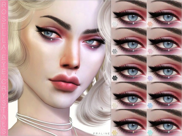  The Sims Resource: Rosella Eye Crystals by Pralinesims