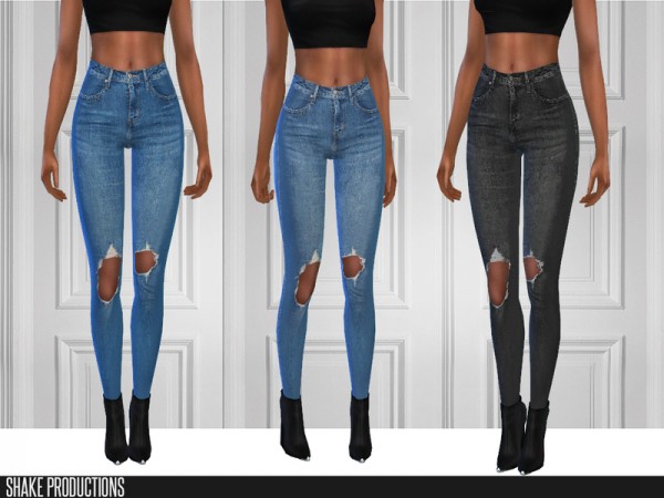  The Sims Resource: ShakeProductions 121 jeans set