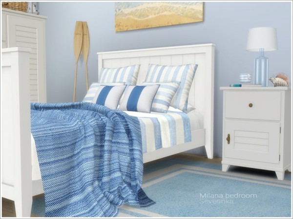  The Sims Resource: Milana bedroom furniture by Severinka