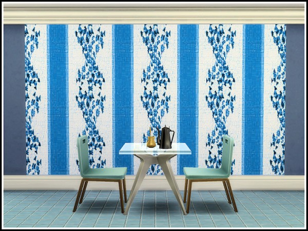  The Sims Resource: The Blues Walls by marcorse