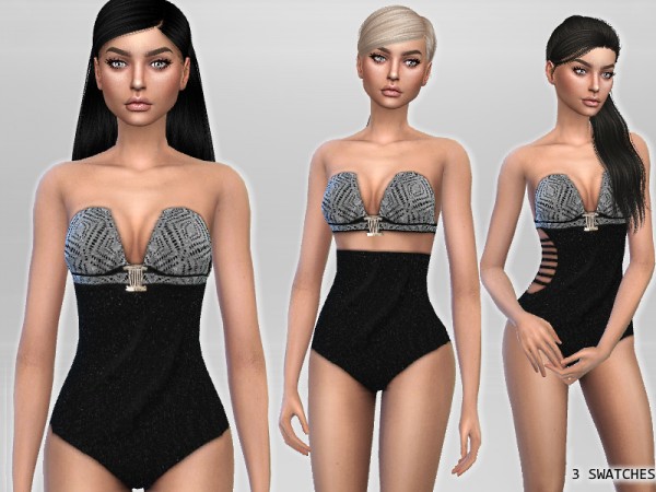  The Sims Resource: Luxury Swimsuit by Puresim