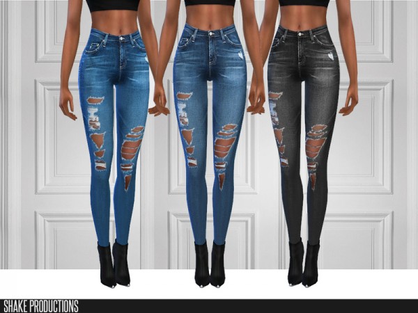  The Sims Resource: ShakeProductions 123 jeans set