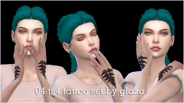  All by Glaza: Tattoo set 04