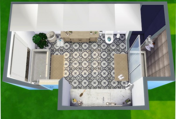  Liney Sims: Apartment Bathroom