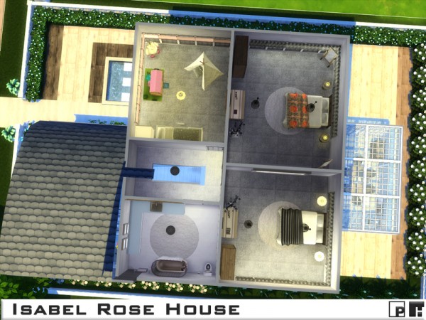  The Sims Resource: Isabel Rose House by Pinkfizzzzz
