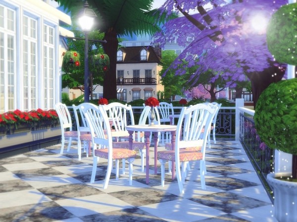  The Sims Resource: Sweet Bakery and Cafe by MychQQQ