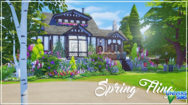  Luniversims: Spring Fling Cottage by Lyrasae93