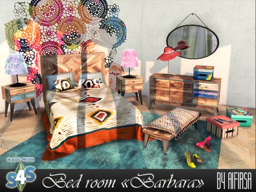  Aifirsa Sims: Bedroom furniture Barbara