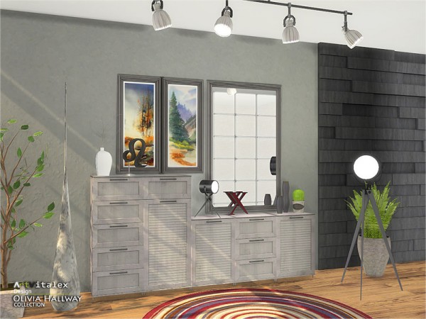  The Sims Resource: Olivia Hallway by ArtVitalex
