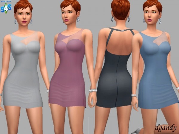  The Sims Resource: Party Dress   Hannah by dgandy
