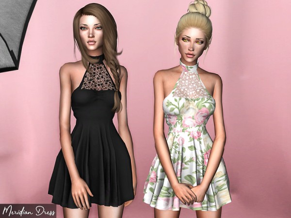  The Sims Resource: Meridian Dress by Genius666