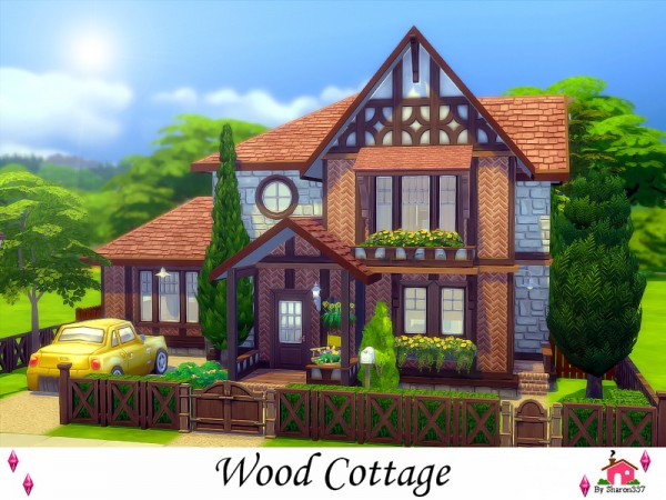  The Sims Resource: Wood Cottage   Nocc by sharon337