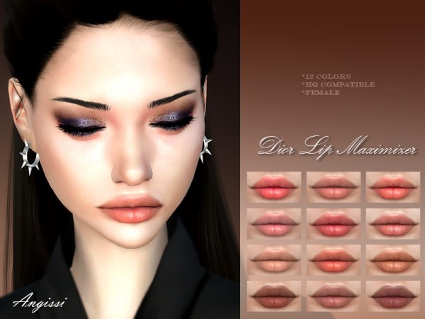  The Sims Resource: Lipstick Maximizer by ANGISSI