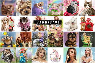  Jenni Sims: Paintings Magical Moments