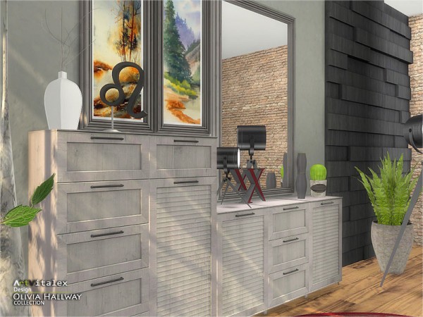  The Sims Resource: Olivia Hallway by ArtVitalex