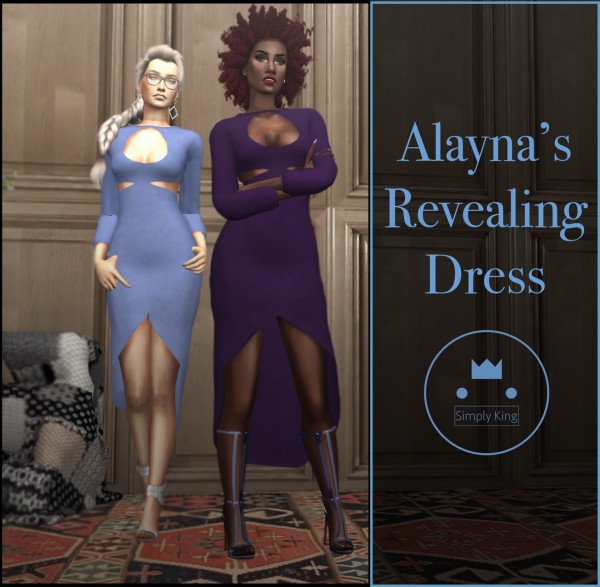  Simply King: Alayna’s Revealing Dress
