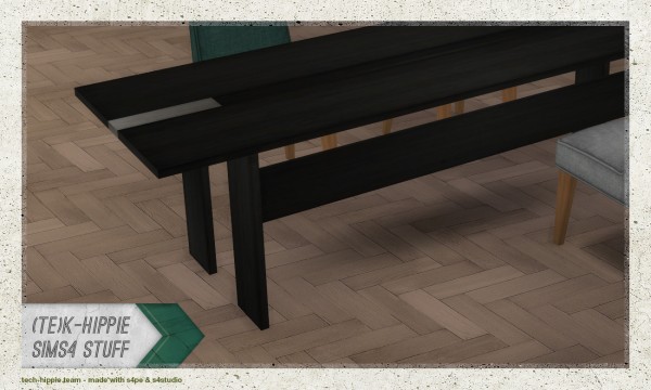  Simsworkshop: Overmore Tables by k hippie