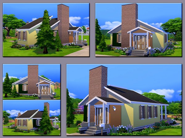  The Sims Resource: Country Colors house by matomibotaki