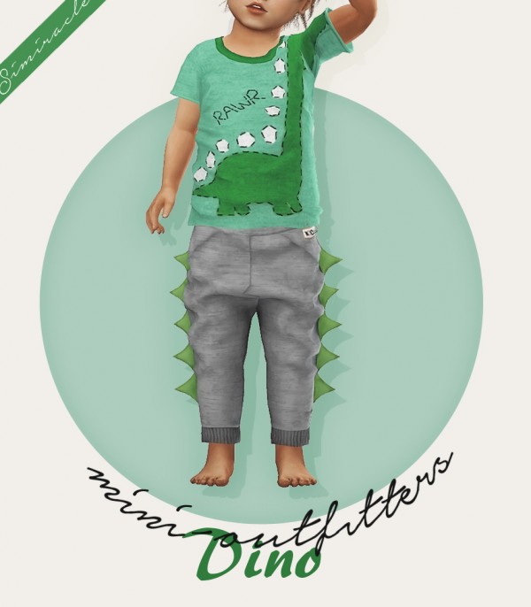 Simiracle: Dino Joggers   Toddler Version